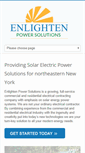 Mobile Screenshot of enlightensolarpower.com